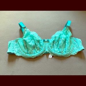 Full Coverage unlined laced bra